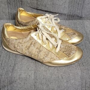 Gold Women's Sneakers
